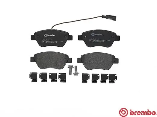 P23085 Brembo Колодки передние