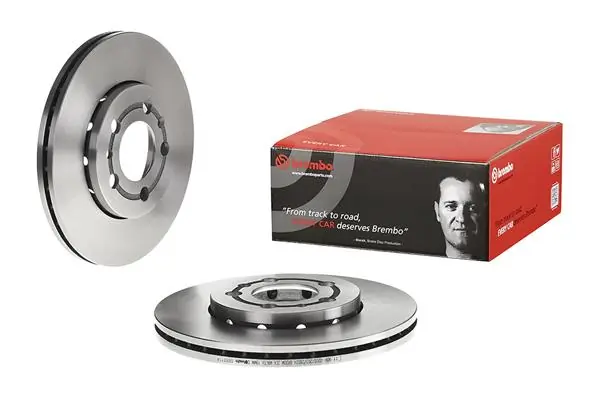 09701114 Brembo Диск тормозной передний