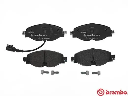 P85126 Brembo Колодки передние