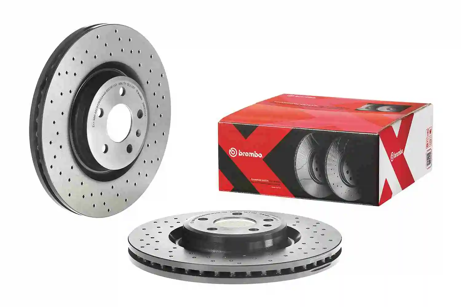 09B9701X Brembo Диск тормозной передний