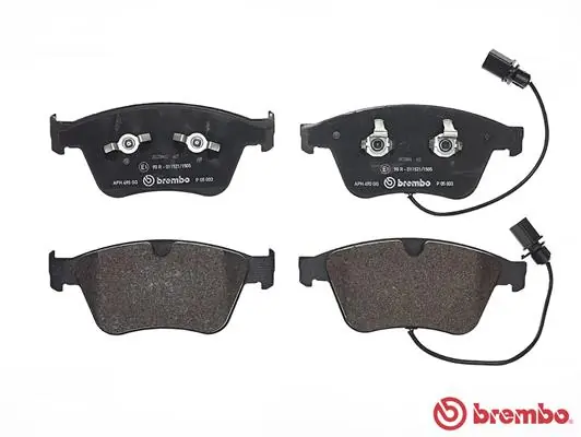 P05003 Brembo Колодки передние