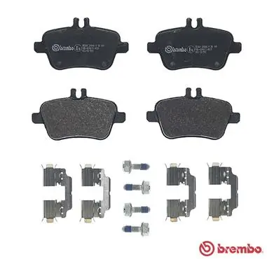 P50140 Brembo Колодки тормозные дисковые комплект