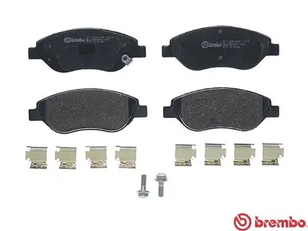 P23178 Brembo Колодки передние
