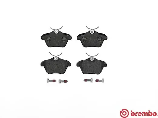 P23067 Brembo Колодки тормозные дисковые комплект