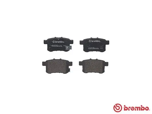 P28072 Brembo Колодки тормозные дисковые комплект