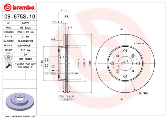 09675310 Brembo