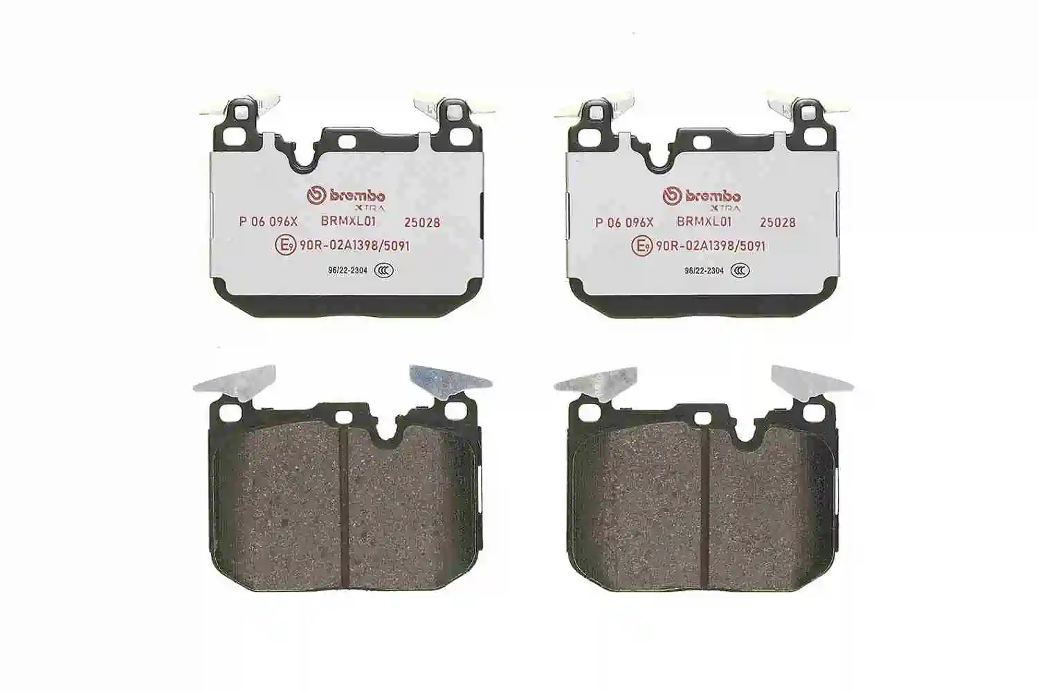 P06096X Brembo Колодки передние