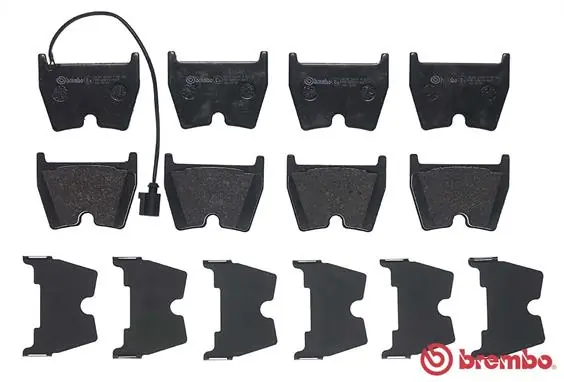 P85152 Brembo Колодки передние