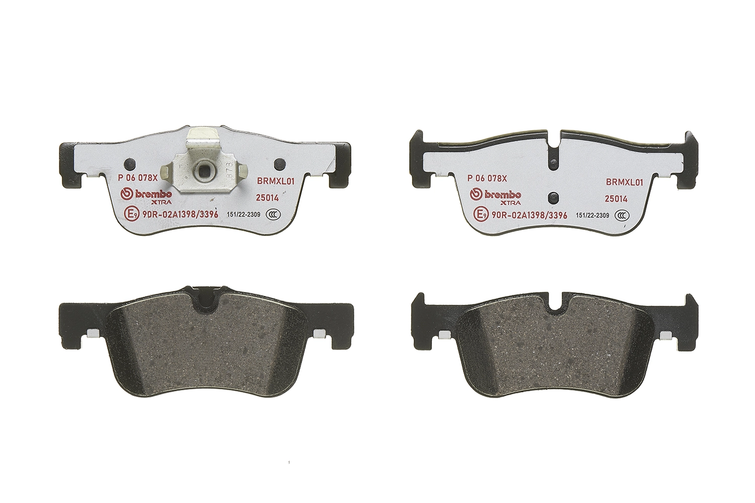 P06078X Brembo Колодки передние