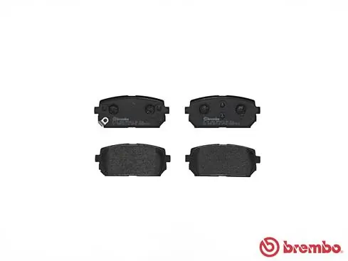 P30040 Brembo Колодки тормозные дисковые комплект