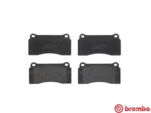 P36018 Brembo Колодки передние