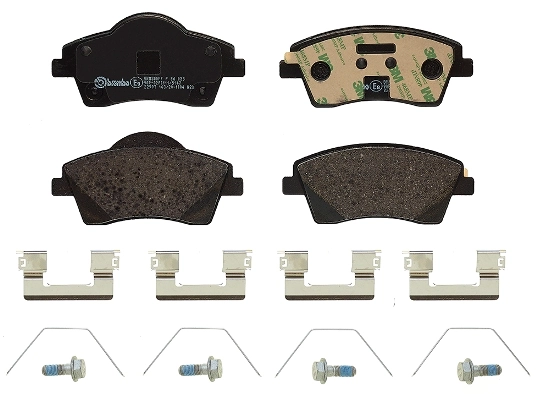 P86033 Brembo Колодки передние