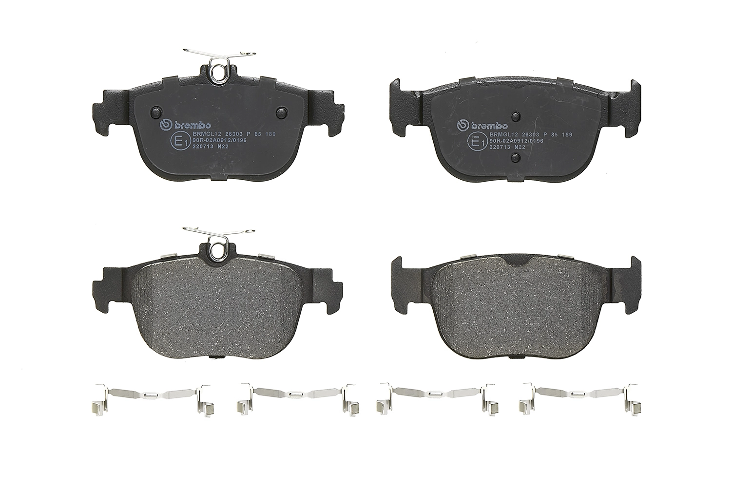 P85189 Brembo Колодки тормозные дисковые комплект