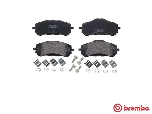 P61120 Brembo Колодки передние