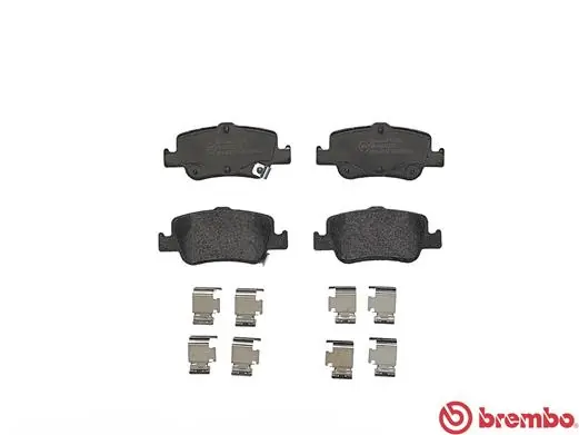 P83080 Brembo Колодки тормозные дисковые комплект