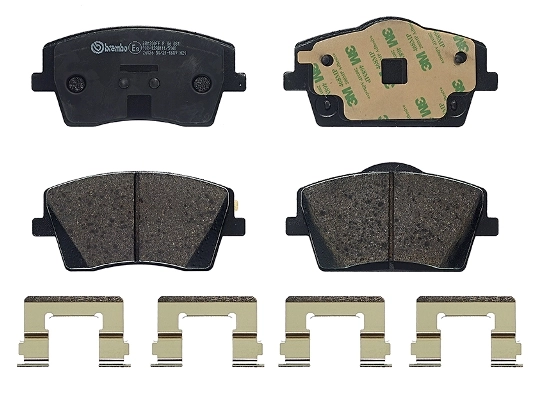 P86031 Brembo Колодки передние