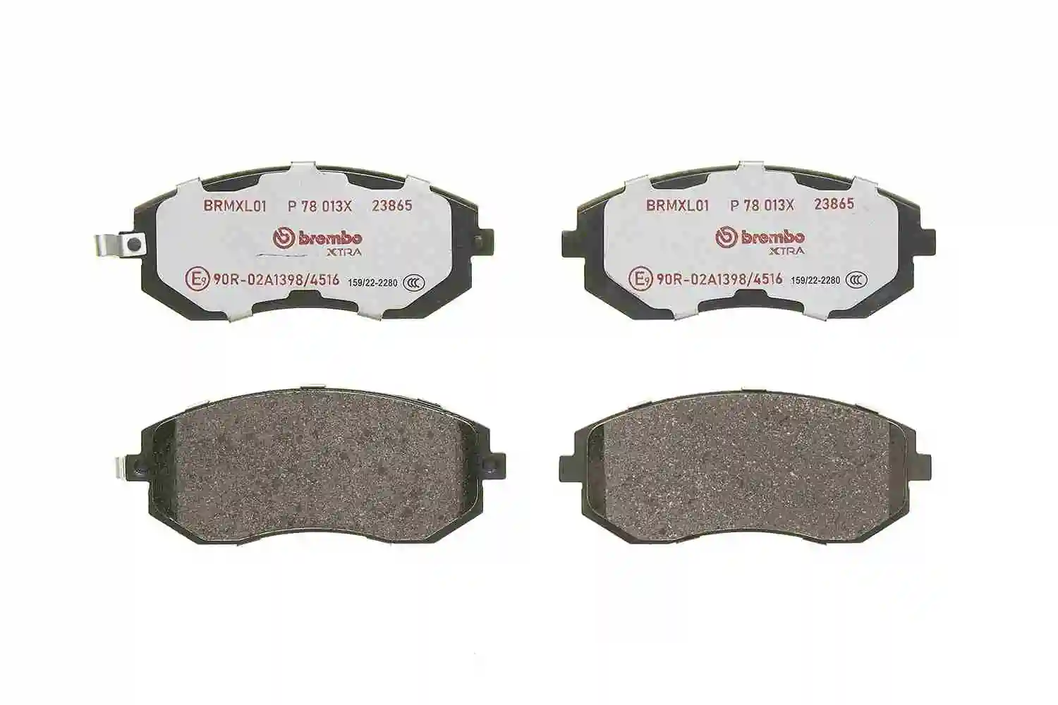 P78013X Brembo Колодки передние