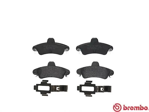 P24070 Brembo Колодки тормозные дисковые комплект