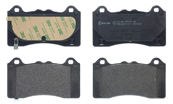 P24202 Brembo Колодки передние