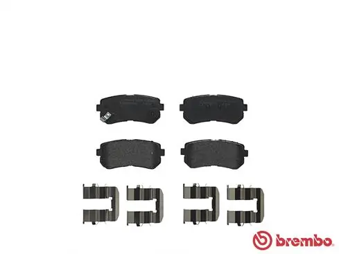 P30046 Brembo Колодки тормозные дисковые комплект