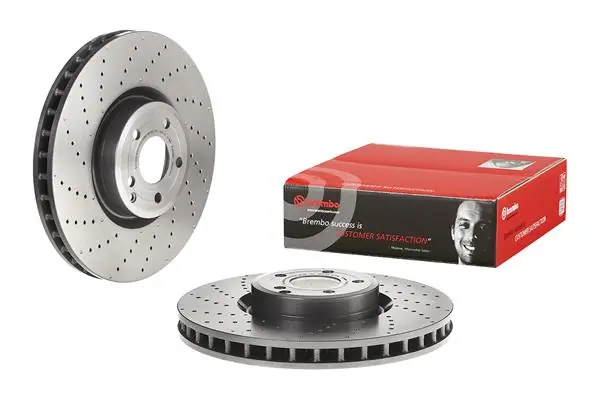 09B47411 Brembo Диск тормозной передний