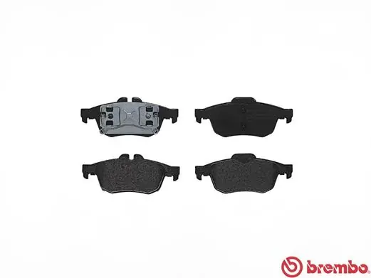 P68057 Brembo Колодки тормозные дисковые комплект