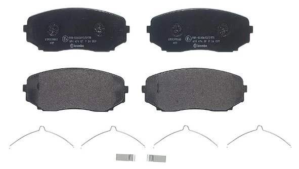 P54059 Brembo Колодки передние