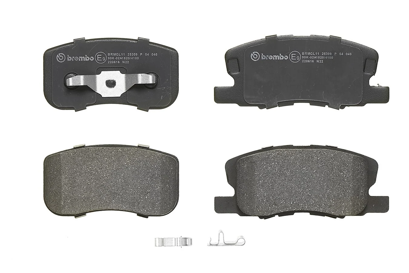 P54046 Brembo Колодки передние