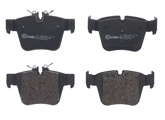P50133 Brembo Колодки тормозные дисковые комплект