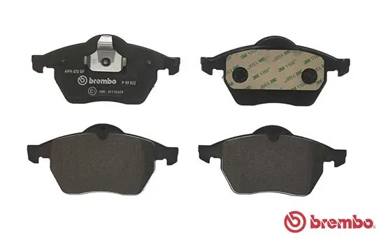 P59022 Brembo Колодки передние