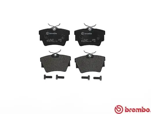 P59041 Brembo Колодки тормозные дисковые комплект