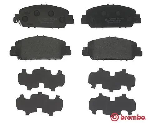 P28077 Brembo Колодки передние