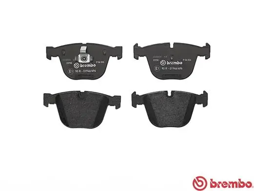 P06026 Brembo Колодки тормозные дисковые комплект