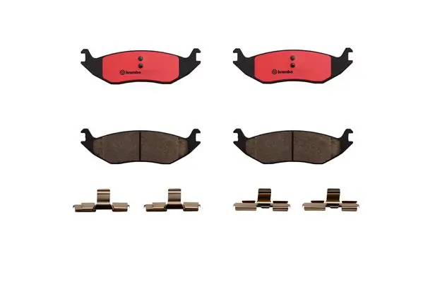 P18010N Brembo Колодки тормозные дисковые комплект
