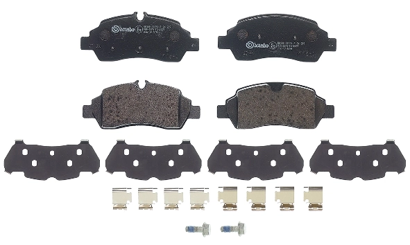 P24209 Brembo Колодки тормозные дисковые комплект