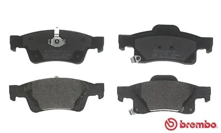 P37016 Brembo Колодки тормозные дисковые комплект