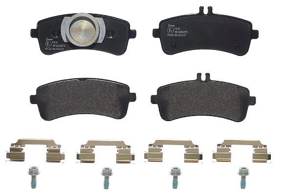 P50130 Brembo Колодки тормозные дисковые комплект