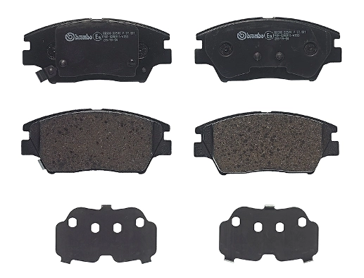 P77001 Brembo Колодки передние