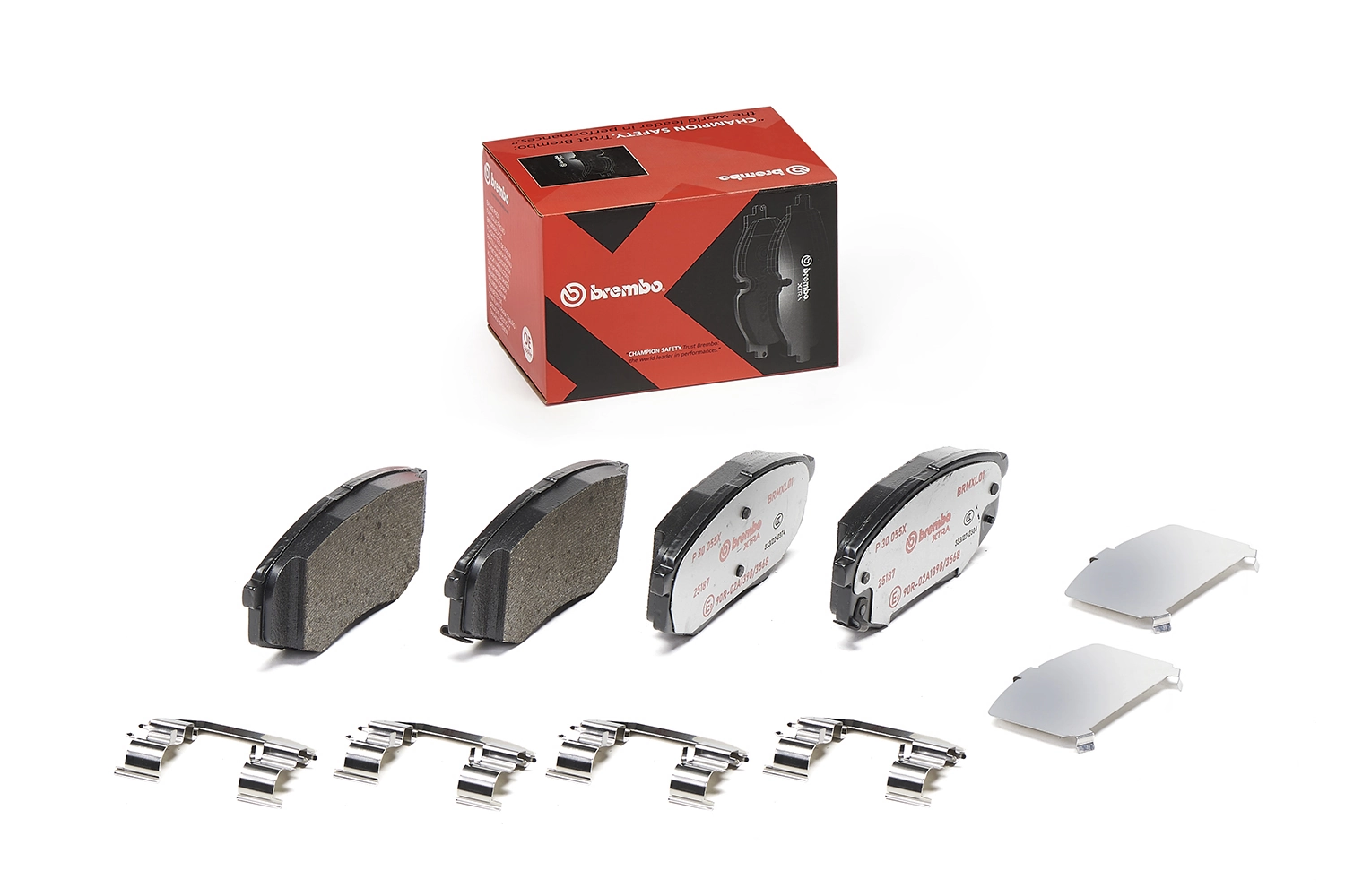 P30055X Brembo Колодки передние