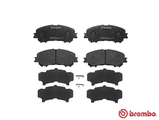 P56100 Brembo Колодки передние