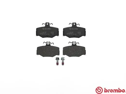 P56024 Brembo Колодки тормозные дисковые комплект