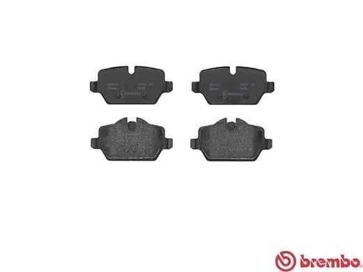 P06080 Brembo Колодки тормозные дисковые комплект