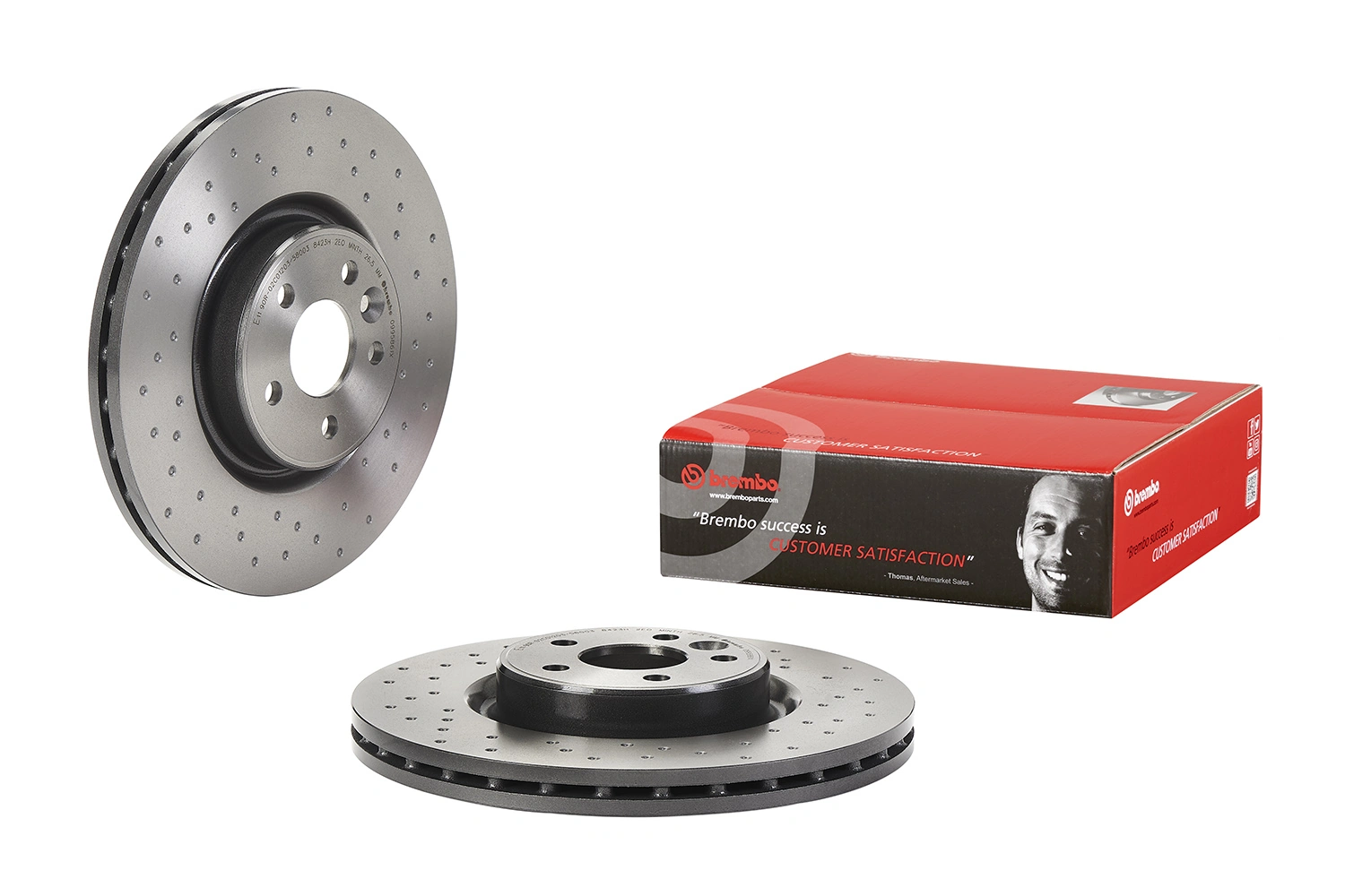 0995861X Brembo Диск тормозной передний