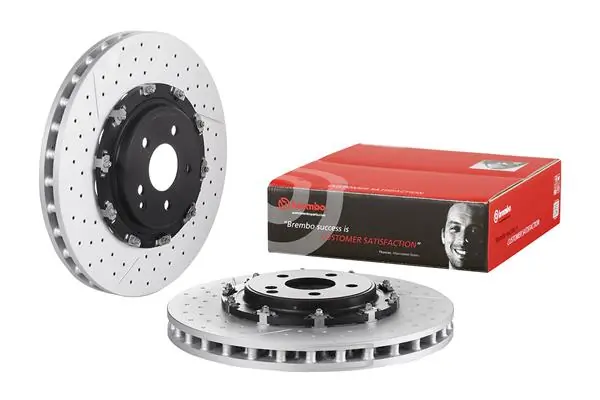 09887823 Brembo Диск тормозной передний