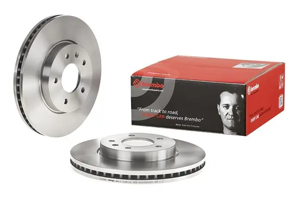 09A63010 Brembo Диск тормозной передний