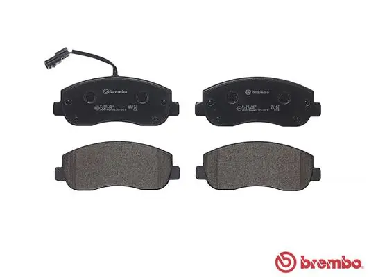 P68062 Brembo Колодки передние