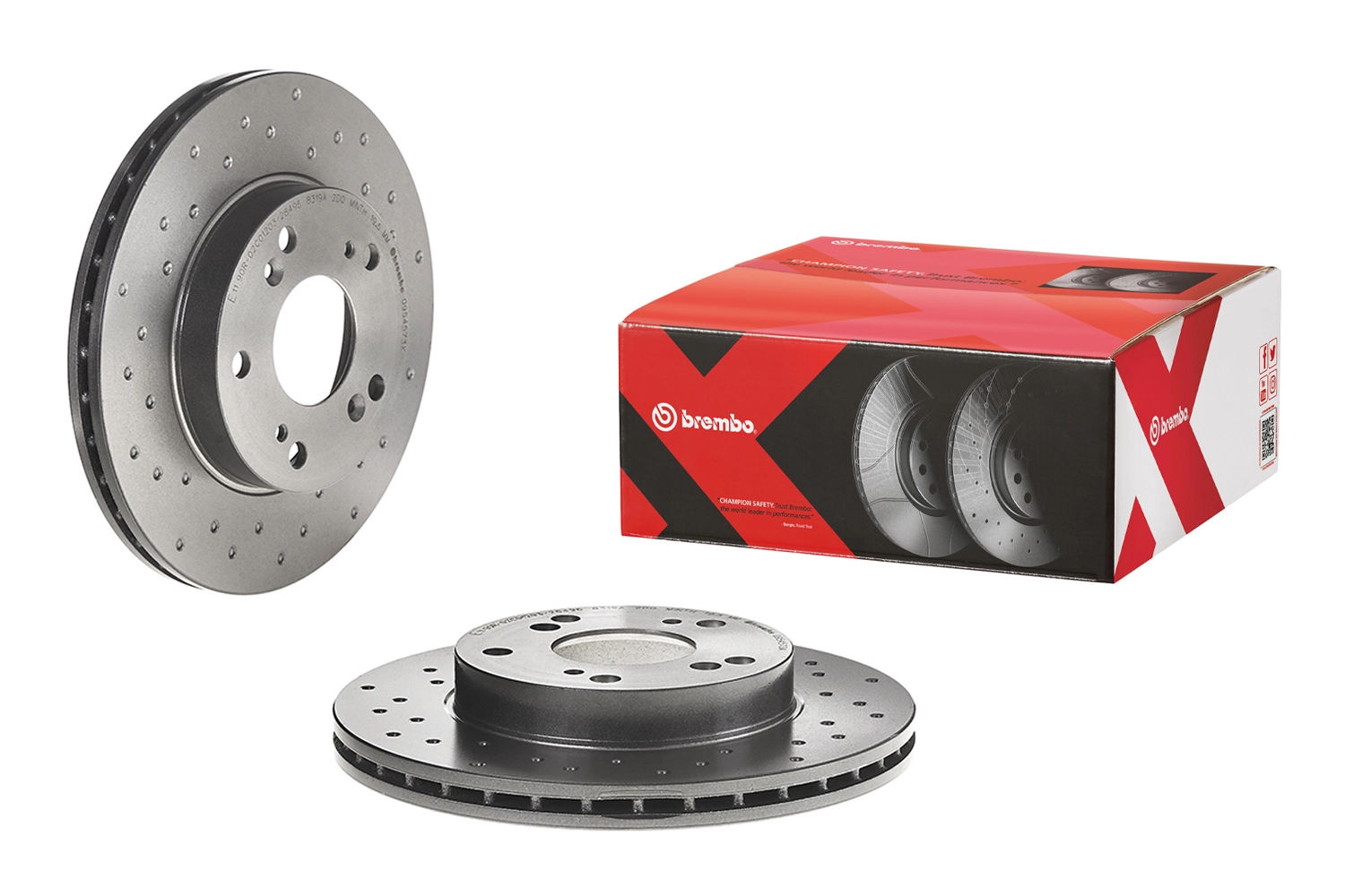 0954573X Brembo Диск тормозной передний