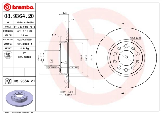 08936420 Brembo