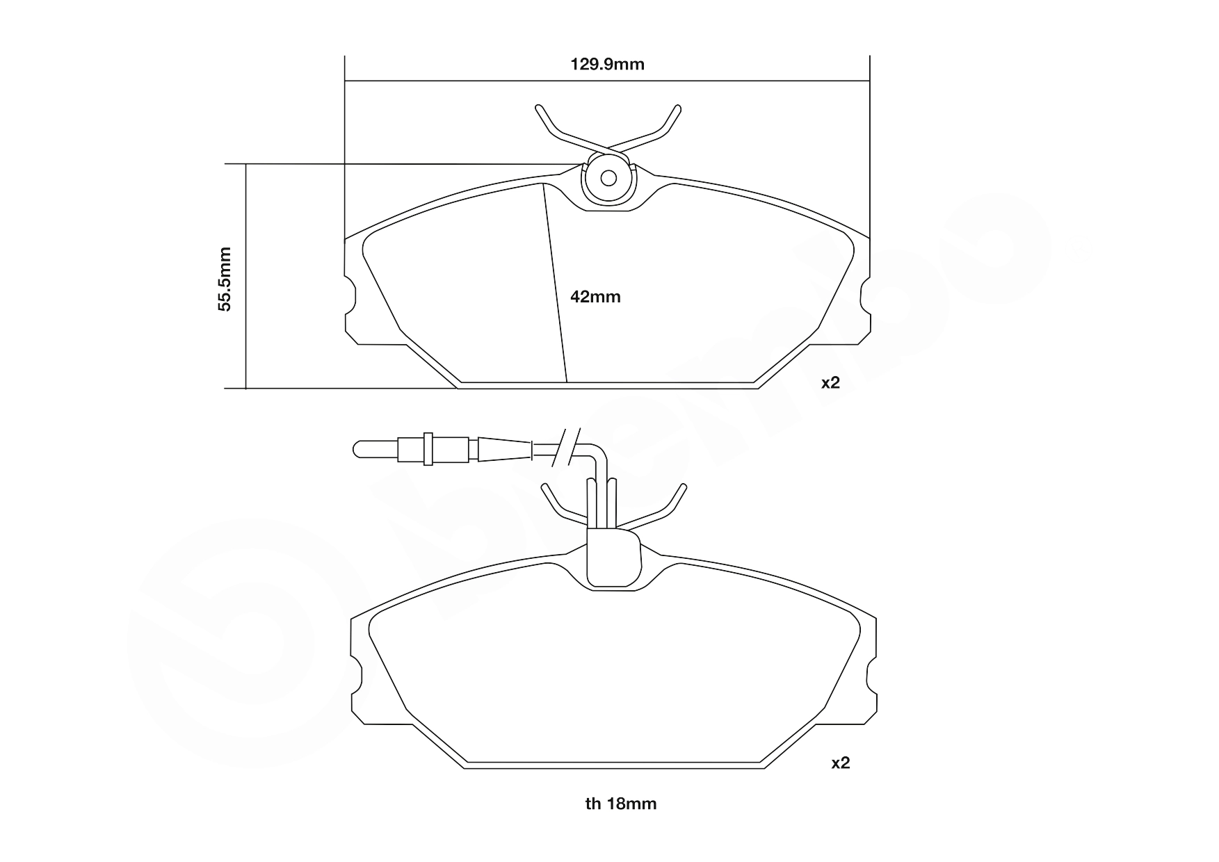 Купить 7701202289 Renault (RVI) Колодки тормозные