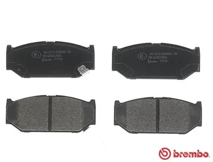P79031 Brembo Колодки передние
